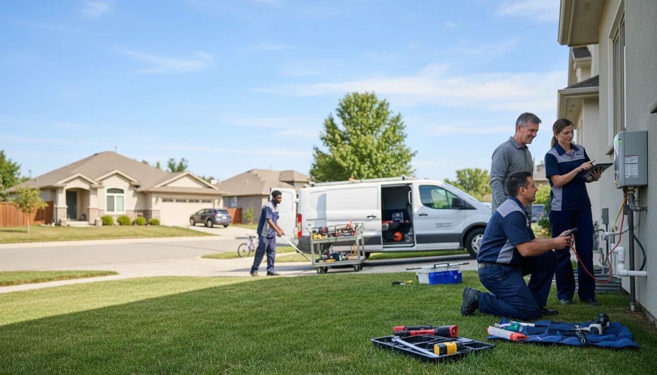 Tankless water heater service in Five Points, TN
